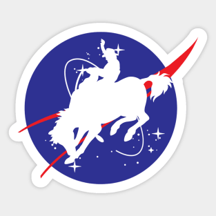 Space Cowboy Sticker